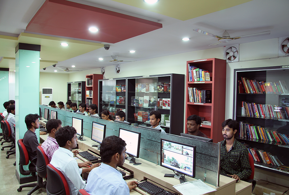 Library - learning environment, largest Creative Multimedia Academy Centre Library - learning environment, largest Creative Multimedia Academy Centre